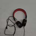 Kids Headphones with LED Lights for School, Upgrade USB Type C Kid Headphone with Microphone, Volume Limiter 85/94dB, Wired On Ear Headphones for Boys/Girls/Tablet/Travel - Black