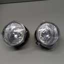 G-PLUS Front Fog Lights W/Bulb Pair Compatible with Ford F150 2006 2007 2008 2009 2010 AL3Z15200A, AL3Z15201A, FO2593220, FO2592220