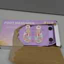 Foot Massager Roller for Plantar Fasciitis Relief, Dual Foot Acupressure Therapy for Pain Relief, Stress Relief and Improved Circulation, Portable Reflexology Tool for Home and Office Use