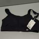 Yvette Nursing Sports Bras for Breastfeeding Supportive Wireless Padded Maternity Bralette for Pregnancy (M, Black)