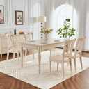 INGEROOM 6x9 Washable Area Rugs, Neutral Beige Geometric Area Rug for Living Room Bedroom, Modern Area Rug, Large Non-Slip Indoor Floor Carpet for High Traffic Areas, Kitchen, Dining Room