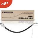A-Premium Front Driver or Passenger Brake Hydraulic Hose Compatible with Select Lexus Models - GS200t 2016-2017, GS350 2013-2017, GS450h 2013-2016, RC200t 2017, RC350 2015-2017 - Replace# 9094702G56