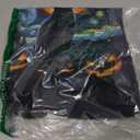 Halloween Starry Night Black Cat Van Gogh Halloween Cat T-Shirt for Men Women Kids L