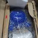 Yes4All Kettlebell, 45 lb Vinyl Coated Cast Iron Strength Training Kettlebells for Home Gym Exercises, Heavy Weights Gym, Fitness, Full Body Workout Equipment, Push up, Grip, Strength Training - Blue