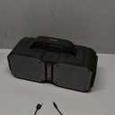 BUGANI Bluetooth Speaker, Shock Portable Bluetooth 5.3, Waterproof, Wireless Speakers, 60W Super Power, Outdoor Speaker, Black (New Model)