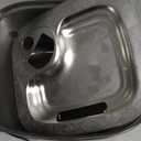 Gardner Pet Wireless Cat Water Fountain Stainless Steel Tray, 3.78L Cat Fountain Battery Operated, Cordless Pet Water Fountain for Cats & Dogs with Motion Sensor, Temperature Display - 1 Gallon (Black)