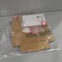 12 Pcs Christmas Pizza Money Box for Cash Gift 7 x 7 Inch Pizza Boxes Money Holder Fun Gift for Surprise Funny Classic Christmas Party Celebrations (Cash Not Include) (Brown)