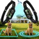 GPS Wireless Dog Fence System – Adjustable 65-6800 ft, Invisible Electric Anti Escape Collar Fence with 3 Training Modes, Waterproof. Stops Digging & Jumping, No Subscription, for Medium & Large Dogs