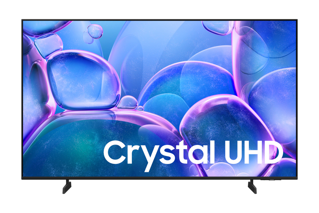 Samsung 55-Inch Class Crystal UHD U8000F 4K Smart TV (2025 Model) Endless Free Content, Crystal Processor 4K, MetalStream Design, Knox Security, Compatible with Alexa