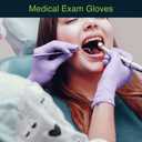 Lilac Nitrile Disposable Gloves - 200 Count - 3 Mil Nitrile Gloves Small - Powder and Latex Free Rubber Gloves - Surgical Medical Exam Gloves - Food Safe Cooking Gloves