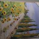 Country Sunflower Wall Art Farmhouse Flowers Field Pictures Wall Decor Abstract Nature Landscape Painting Prints Autumn Panorama Poster Artwork for Living Room Bedroom Bathroom Home Decoration 40×30