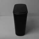 TIPGO Automatic Motion Sensor Bathroom Trash Can with Lid, 2.6 Gallon Touchless Trash Bin, Smart Garbage Can Plastic Slim Wastebasket for Bedroom, Office, Dorm (Black)