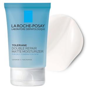 La Roche-Posay Toleriane Double Repair Matte Face Moisturizer, Daily Moisturizer For Oily Skin With Ceramide And Niacinamide For All Skin Tones, Oil Free, Non-Comedogenic, 