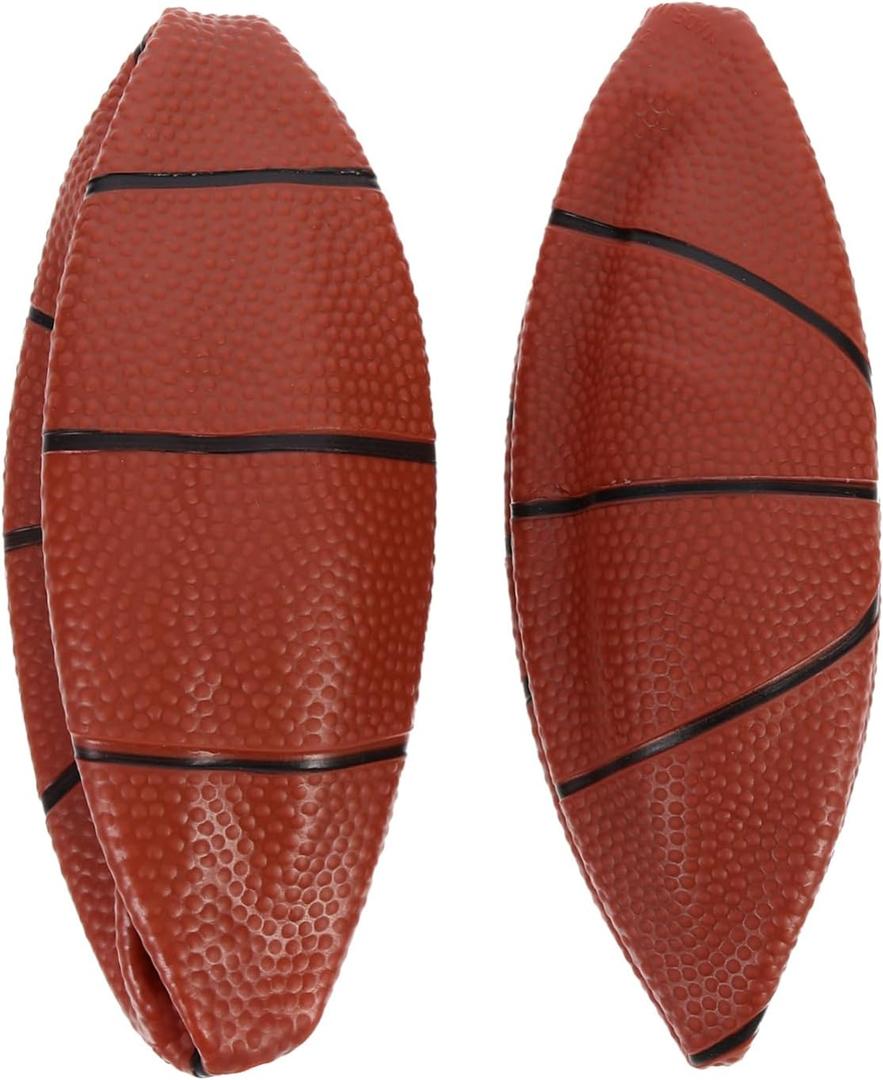 BESPORTBLE 2Pcs Inflatable Bouncy Basketball for Fun PVC Play Balls for Soft Design for Indoor Outdoor Games for Boys