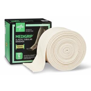 Medline Medigrip Elastic Tubular Bandages, Size G, For Large Thighs