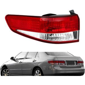 labwork Replacement Rear Brake Tail Light Assembly Fit for 2003-2004 Honda Accord Left LH Driver Side 33551-SDA-B01 HO2800148