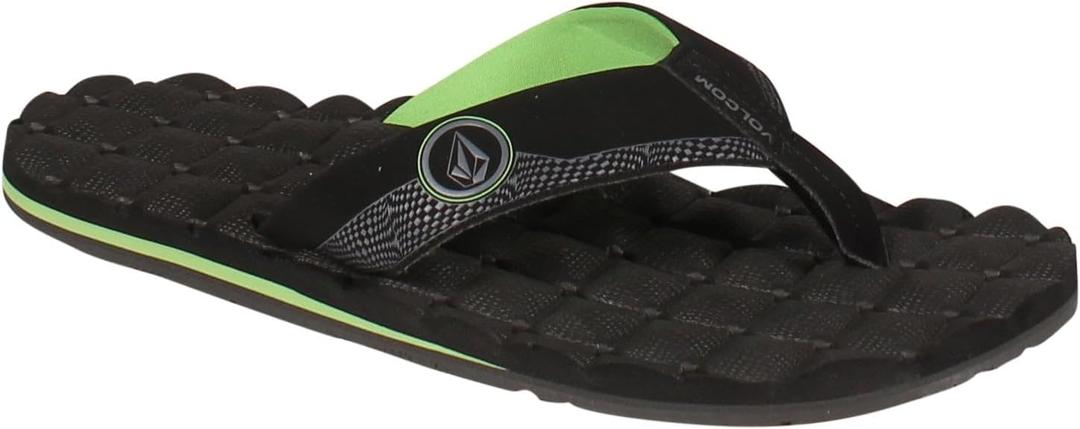 Volcom Men’s Recliner Sandal Flip Flop, Size 8 