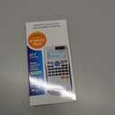 Scientific Calculators, IPEROT Black Math Calculator with 417 Function, Solar Battery Power and 4-Line Display, School Supplies for Middle High College Students Teachers (Black 991ES)