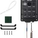 Plastic 301 Acoustic Guitar Preamp Pickup Guitar Pickup Tuner Preamp Black