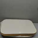 BALEINE Laundry Hamper with Lid, Tall Laundry Baskets with Bamboo Pull Handles, Large Laundry Bin with Internal Support (26 Gal/100L, Beige)