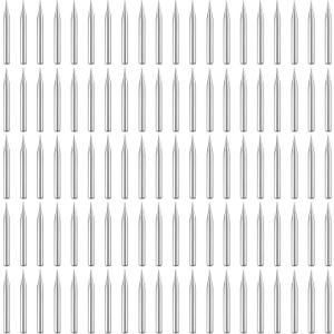 Kingdder 100 Pcs Steel Phonograph Needles Replacement Record Player Stylus Turntable Needles Universal Size Loud Tone Stylus for Antique Turntable Phonographs Record Player