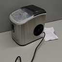 Frigidaire EFIC103-AMZ-SC Counter Top Maker with Over-Sized Ice Bucket, Stainless Steel, Self Cleaning Function, Heavy Duty, Stainless