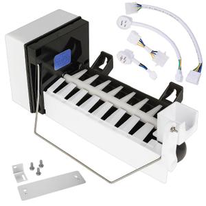 Upgraded 4317943 Refrigerator Ice Maker Assembly for Whirlpool Kenmore Maytag KitchenAid Ice Maker Replacement 626636 4210317 4211173 4317943R