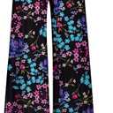 Arolina Women's Stretchy Wide Leg Palazzo Lounge Pants Casual Comfy High Waist Palazzo Pants (Multi Flower), Small