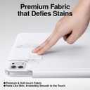 SMARTDEVIL Magnetic Case for iPad Pro 11"/ iPad 10th 11th (2024/2025), Lightweight Shockproof Protective Tablet Case Cover with Pencil Holder, Auto Wake/Sleep, 5 Standing Angles, White