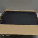 Narrow Side Table for Small Spaces, Skinny End Table with Charging Station, Sofa Beside Table with 2 Drawers 1 Open Compartment, Slim Nightstand with USB Ports Outlet, Rustic and Brown UTBT004F