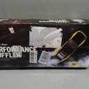 MagnaFlow Performance Exhaust Muffler 11386: 4" x 9" Body, 14" Length | Dual 2.5" ID Inlet and Outlet Connections | Stainless Steel with Satin finish