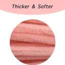 300pcs Bulk Pink Pipe Cleaners Chenille Stems - Soft Craft Supplies for DIY, Flowers, Art Projects