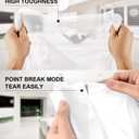 Small Clear Trash Bags  FORID 2.6 Gallon Garbage Bags Wastebasket Bin Liners 220 Count Plastic Trash Bags for Bathroom Bedroom Office Garbage Can (220 count)