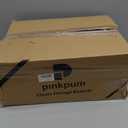 Pinkpum 8 Pack Closet Organizers and Storage Plastic Stackable Storage Bins, Foldable Drawer Shelf Storage Container for Wardrobe Kitchen Bathroom Dorm White