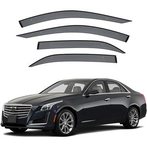 Window Visors Rain Guards for Cadillac CTS MK3 Sedan 2014-2019,Side Window Wind Deflectors for Cadillac CTS MK3 Sedan 2014 2015 2016 2017 2018 2019, 4 PCS
