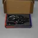 Spider Silk Launcher for Kids,Web Shooters- USB Type c Charging, Launch Distance 8ft - Can Grab Small Objects-Variety of Play Modes ((Black))