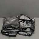 CozyLux Satin Sheets Queen Size Bed Set - 4 Piece Silky Queen Sheet Set, Luxury Light Grey Queen Sheets with Smooth and Soft Microfiber, Includes 1 Fitted Sheet, 1 Flat Sheet and 2 Pillowcases