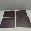 Unomor 4 Pcs 10" x 10" Sticky Rectangle Magnets with Adhesive Backing for DIY Fridge Decor Household Adhesive Magnet Patches for Crafting and Organizing Small Items