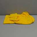 Dog Fleece Sweater Turtleneck Long Sleeve Pullover Sweatshirt Warm Puppy Clothes for Small Medium Dogs (M, Yellow)