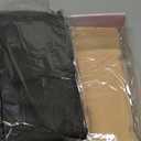 HONGTEYA 2 Pairs Fleece Lined Tights Women - Warm Sheer Pantyhose Fake Translucent Tights Winter Thermal Leggings (US, Alpha, Small, Regular, Regular, Fake Translucent Black+Nude)