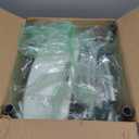 Drive Medical Shower Chair with Back & Padded Arms - Adjustable Height Bath Seat for Safety & Comfort - Lightweight Aluminum Construction- 350 Lb Capacity - White