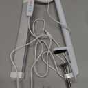 Lepro Small Desk Lamp with Clamp, LED Reading Lamps with 450LM, 3 Color Modes 10 Brightness, Dimmable USB Clip on Desk Light with Gooseneck Swing Arm for Nail, Home Office and Dorm (White)