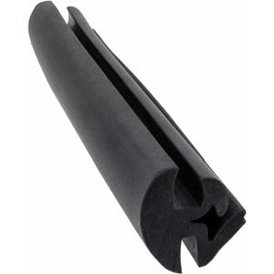 RecPro RV Window Rubber Seal | One Piece Locking Gasket | Fits 1/4" Glass and 1/8" Edge (25-Feet)