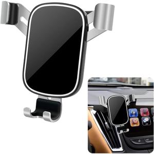 LUNQIN Car Phone Holder for Chevrolet Malibu 2016 2017 2018 2019 2020 2021 2022 2023 2024 2025 Chevy Auto Interior Accessories Best Cell Phones Mount Cellphone Mobile Cradle Charging Navigation Stand