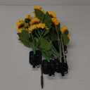 Solar Lights Outdoor Garden Decor,4 Pack with 24 Sunflower Lights,Solar Flowers Lights Waterproof,Birthday Gifts for Mom Women Grandma,Outside Decorative Stakes Light for Landscape Yard Patio Lawn