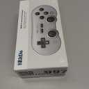 8Bitdo Sn30 Pro Wireless Bluetooth Controller, Hall Effect Joystick Update, Retro Gamepad for Switch/Switch 2, PC, Steam Deck, Android, Raspberry PI, iPhone, iPad, macOS and Apple TV (Gray Edition)