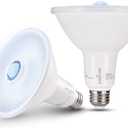 Sengled Motion Sensor Flood Lights Outdoor Dusk to Dawn Security Light Bulbs,E26 PAR38 Motion Activated 5000K Daylight,1050LM,Waterproof LED Light Bulbs for Porch,Driveways,4rd Gen,2 Count (Pack of 1) (2 Count (Pack of 1), Daylight (5000k))