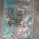 Sanwuta 3 Pcs Clear Flat Zipper Pouches for Travel Women, Nylon Waterproof PVC Makeup Snack Bags Set Organizer Portable Storage DIY Chenille Letter Beach Stuff Toiletry Gym(Pink, Green, Blue)