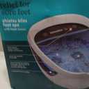 Homedics Shiatsu Bliss Footbath with Heat Boost, Foot Spa Massager, Deep Kneading Pedicure Tub, Vibrating Bubbles with Soothing Heat, Portable at-Home Spa