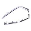 ApplianPar 2Pcs Chrome Front Left Driver and Right Passenger Side Bumper Grille Lower Molding for Mazda 3 2017-2018